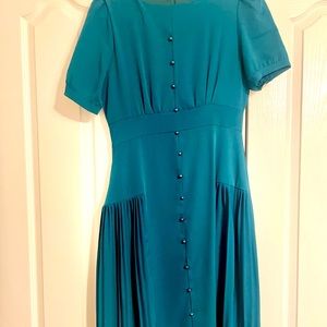 Vintage teal dress 👗